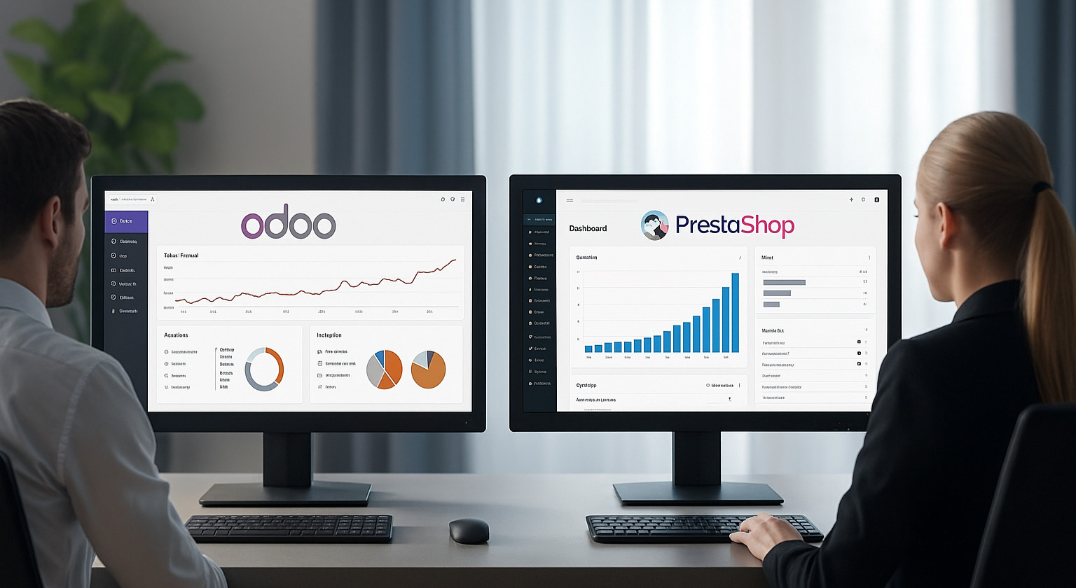 Odoo VS PrestaShop. ¿Dónde crear una tienda online?
