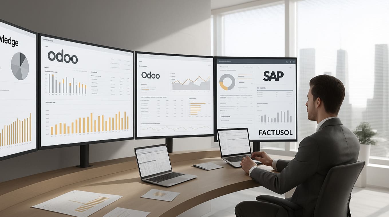 Odoo o Factusol. ¿Cuál es la mejor opción para tu negocio?