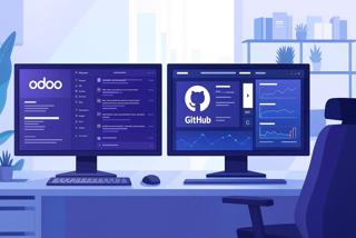 Así funciona el conector de Odoo con GitHub