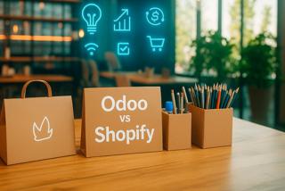 Odoo VS Shopify. ¿Dónde crear una tienda online?